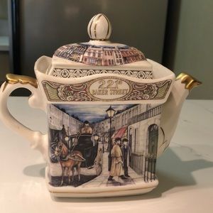 221B Baker Street tea pot. James Sadler.